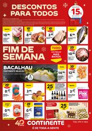 Folheto Continente | Fim de Semana Página 1