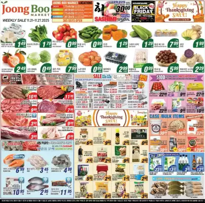 Joong Boo Market weekly ad (valid until 27-11)