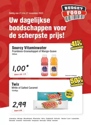 Budget Food folder (geldig t/m 27-11)