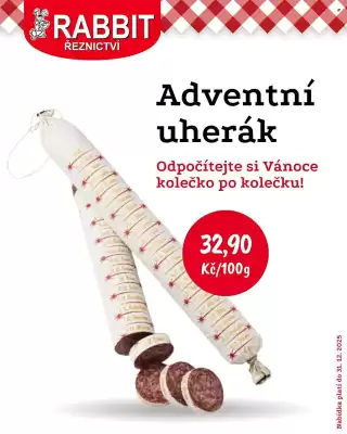 RABBIT řeznictví leták (platné do 31-12)