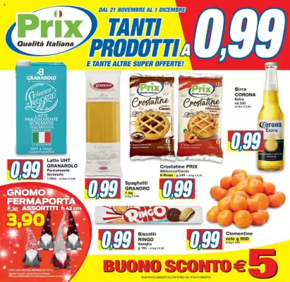 Volantino Prix Quality (valido fino al 1-12)