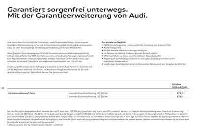 Audi Flugblatt | Sportback/allstreet Seite 33
