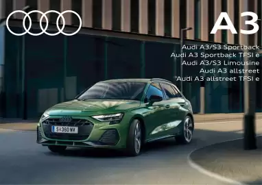 Audi Flugblatt | A3 Seite 1