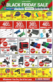 Harbor Freight Tools weekly ad Page 1