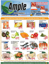 Ample Food Market flyer week 47 Page 1