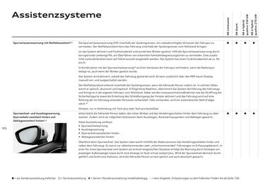 Audi Flugblatt | A6 Seite 105