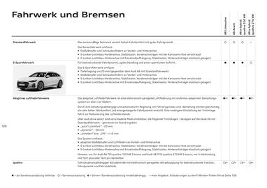 Audi Flugblatt | A6 Seite 109