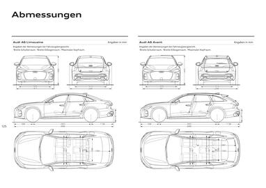 Audi Flugblatt | A6 Seite 125