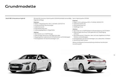 Audi Flugblatt | A6 Seite 13