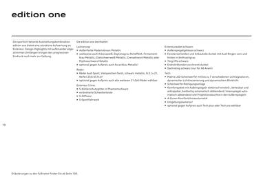 Audi Flugblatt | A6 Seite 19