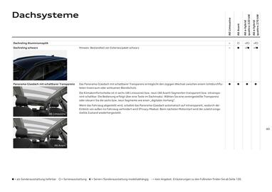 Audi Flugblatt | A6 Seite 40