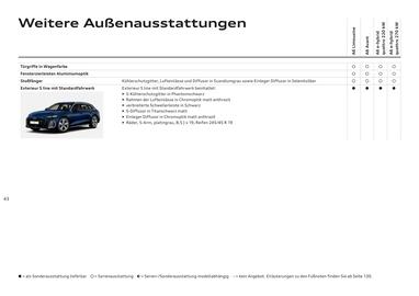 Audi Flugblatt | A6 Seite 43