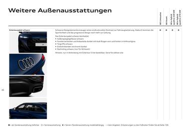 Audi Flugblatt | A6 Seite 45