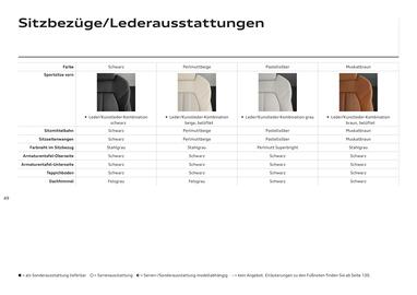 Audi Flugblatt | A6 Seite 49
