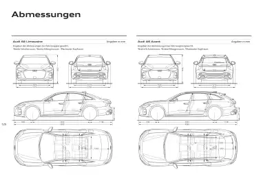 Audi Flugblatt | A6 Seite 125