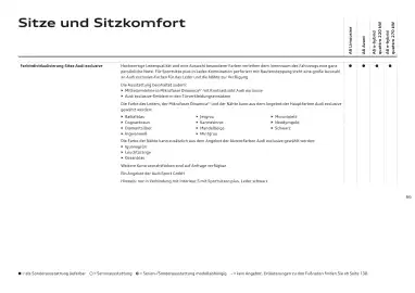 Audi Flugblatt | A6 Seite 66