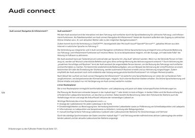 Audi Flugblatt | A6 e-tron Seite 109