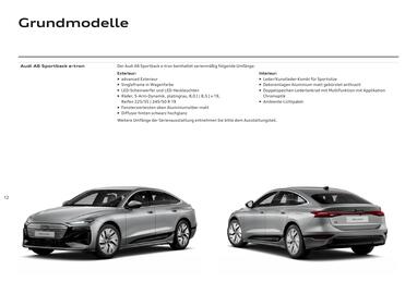 Audi Flugblatt | A6 e-tron Seite 12