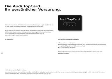 Audi Flugblatt | A6 e-tron Seite 125