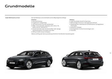 Audi Flugblatt | A6 e-tron Seite 13