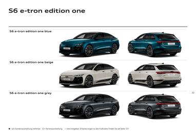Audi Flugblatt | A6 e-tron Seite 22