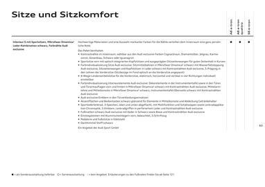 Audi Flugblatt | A6 e-tron Seite 60