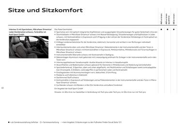 Audi Flugblatt | A6 e-tron Seite 61
