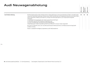 Audi Flugblatt | A6 e-tron Seite 115
