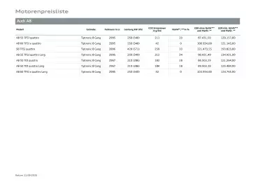 Audi Flugblatt | A8 Seite 8