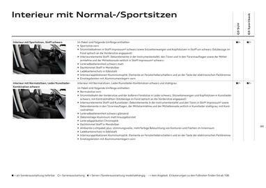Audi Flugblatt | Q3 Seite 43