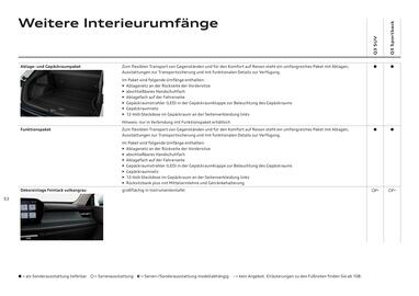 Audi Flugblatt | Q3 Seite 52