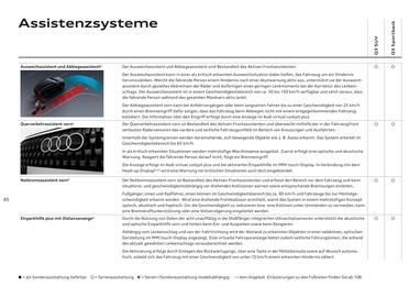 Audi Flugblatt | Q3 Seite 84