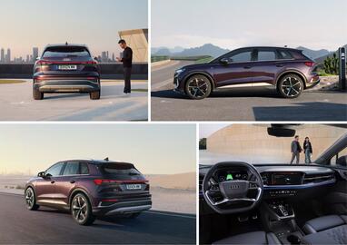 Audi Flugblatt | A4 e-tron Seite 3