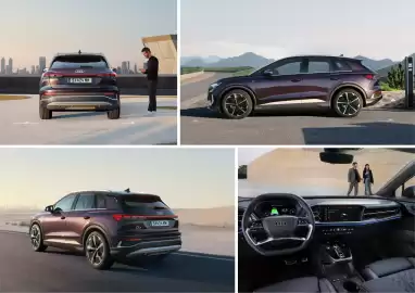 Audi Flugblatt | A4 e-tron Seite 3