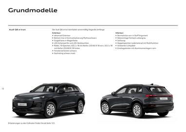 Audi Flugblatt | Q6 e-tron Seite 12