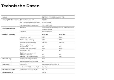 Audi Flugblatt | Q7 Seite 109