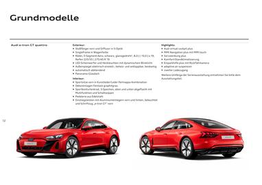 Audi Flugblatt | e-tron GT Seite 12