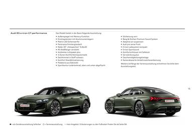Audi Flugblatt | e-tron GT Seite 15