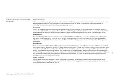 Audi Flugblatt | e-tron GT Seite 83