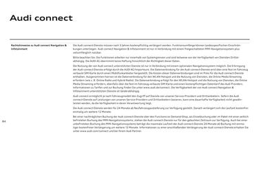 Audi Flugblatt | e-tron GT Seite 84