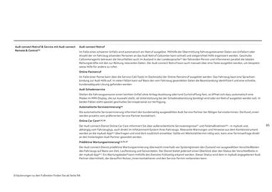 Audi Flugblatt | e-tron GT Seite 85