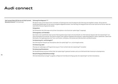 Audi Flugblatt | e-tron GT Seite 86