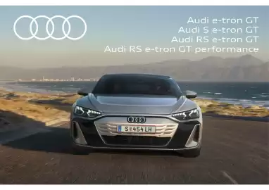 Audi Flugblatt | e-tron GT Seite 1
