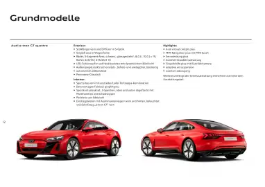 Audi Flugblatt | e-tron GT Seite 12