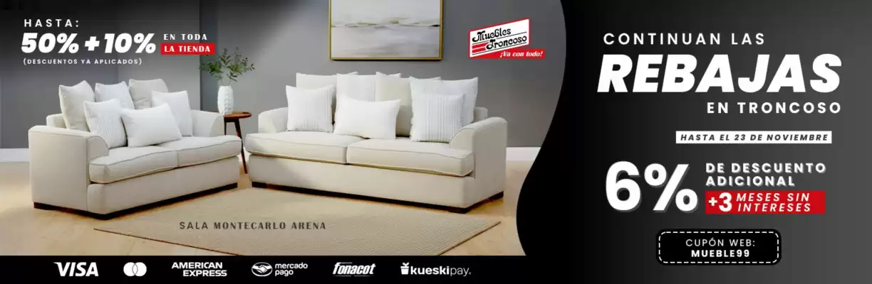 Catálogo Muebles Troncoso (válido hasta 23-11)