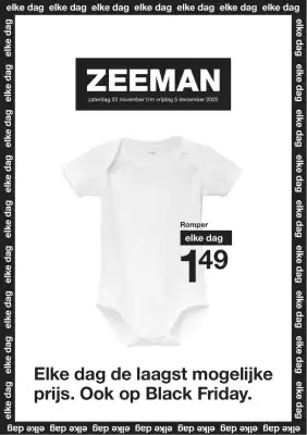 Zeeman folder (geldig t/m 5-12)