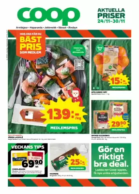 Coop reklamblad (giltig till och med 30-11)
