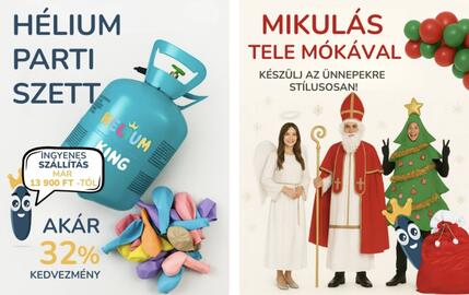 HeliumKing akciós újság Oldal 1