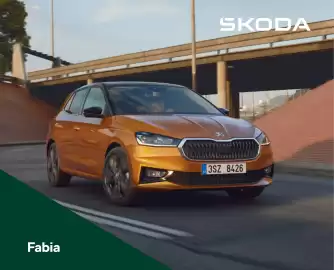Škoda akciós újság | Fabia Oldal 1