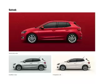 Škoda akciós újság | Fabia Oldal 40